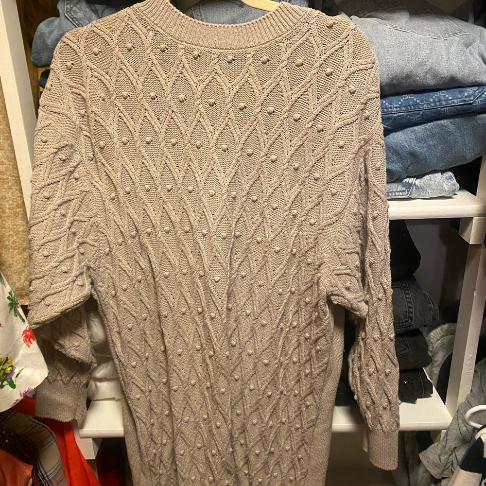 Free People maxi sweater dress